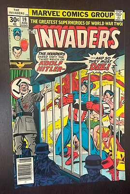 Buy INVADERS #19 (Marvel Comics 1977) -- Bronze Age Superheroes -- VF/NM • 13.50£