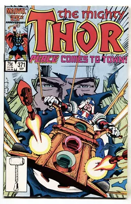 Buy THOR #371--comic Book--1st Appearance Of Justice Peace--NM- • 27.79£