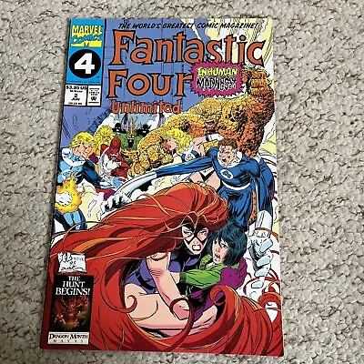 Buy Fantastic Four Unlimited # 2 1993 -  Inhuman Madness. Marvel Comics • 1.25£