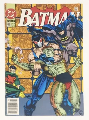 Buy BATMAN #489 Comic , 2nd Appearance Of Bane Dc Comics Newsstand • 19.99£