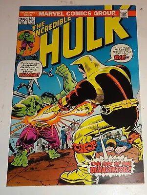Buy Incredible Hulk #186 Trimpe Classic Glossy Vf+ White • 15.50£