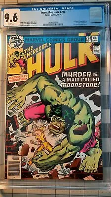 Buy Incredible Hulk 228 FIRST Moonstone Karla Sofen Thunderbolts CGC 9.6 NM+ Marvel • 240.14£