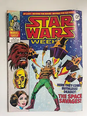 Buy Star Wars Weekly, No.18 Vintage Marvel Comics UK • 2.75£