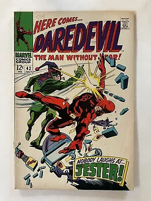 Buy *KEY ISSUE* Daredevil, Vol. 1 #42 (Jul 1968) VG- • 6.39£