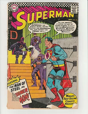 Buy Superman Comics #191 November 1966 Reading Copy 1.0 FAIR Missing Back Cover • 9.41£
