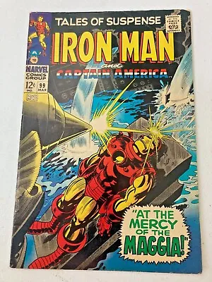Buy IRON MAN-Tales Of Suspense, AT THE MERCY OF THE MAGGIA,Uncert, But, VG 4.0,15973 • 27.66£