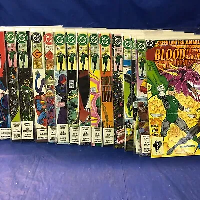 Buy Green Lantern '92 & '93 DC COMIC LOT Of 15; 2, 20, 22, 24-29, 31, 32, 36-39 • 15.90£