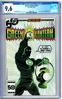 Buy Green Lantern 195 CGC Graded 9.6 NM+ DC Comics 1994 • 99.90£