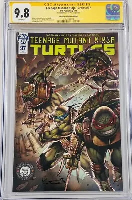 Buy IDW TMNT Teenage Mutant Ninja Turtles #97 Signed By Alex Kotkin CGC 9.8 SS • 237.17£