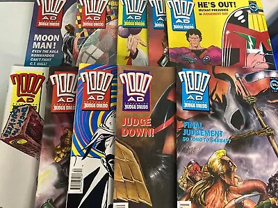 Buy 10 X 2000AD Comics (1992) Progs 790 - 799, Judge Dredd 1990s Comic Books • 3.99£
