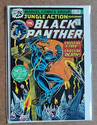 Buy Jungle Action #21 Marvel Comics July 1976 Black Panther Vs The Klan • 59.45£