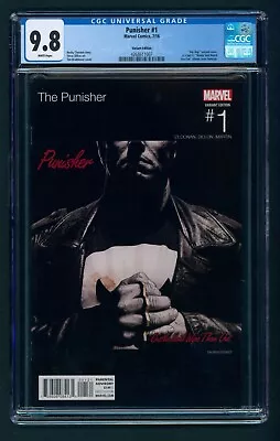 Buy Punisher #1 (2016) Hip Hop Variant CGC 9.8 White! LL Cool J Homage! Bradstreet • 141.52£
