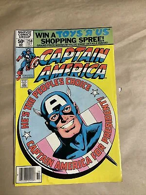 Buy Captain America #250 (1980) The People's Choice! Newsstand Marvel Vol. 1 VF/NM • 7.91£