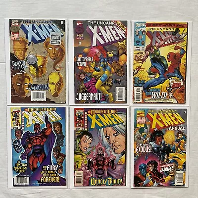 Buy Marvel Comics Uncanny X-Men Annual 1999 #332, 334, 346, 366, 367 Lot Of 6 • 19.74£