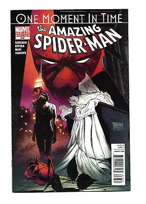 Buy Amazing Spider-Man #638, VF/NM 9.0, Joe Quesada Cover: One Moment In Time • 33.18£