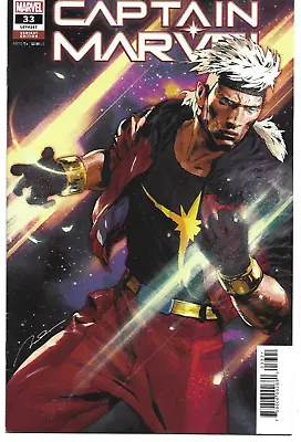 Buy CAPTAIN MARVEL #33 (2021) [LGY #167] Variant Cover 'B' By GERALD PAREL • 3.50£