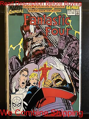 Buy BARGAIN BOOKS ($5 MIN PURCHASE) Fantastic Four Annual #23 (1990) We Combine Ship • 1.19£