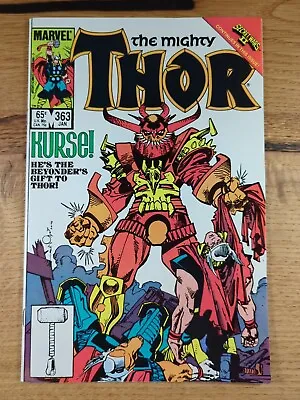 Buy Thor 1986 #363 Kurse Thor Turned Into A Frog • 3.21£