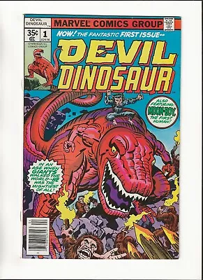 Buy Devil Dinosaur #1 1st Appearance Moon Boy Dev Dinosaur Jack Kirby Mid Grade 1978 • 6.33£