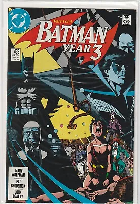 Buy Batman #436 - 1st Appearance Of Tim Drake! Dc Comics, Year 3, Robin, Nightwing! • 7.99£