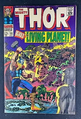 Buy Thor (1966) #133 FN+ (6.5) 1st Full App Ego The Living Planet Jack Kirby • 63.95£