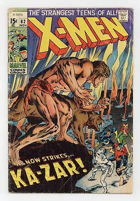 Buy Uncanny X-Men #62 FR/GD 1.5 1969 • 22.24£