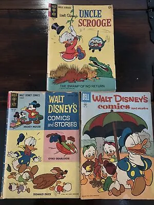 Buy Walt Disney’s Comics And Stories, Uncle Scrooge (lot Of 3) Silver Age • 11.99£