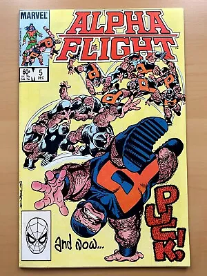 Buy Alpha Flight #5 (VF/NM) John Byrne Story And Art!  Marvel Comics 1983 • 4.78£