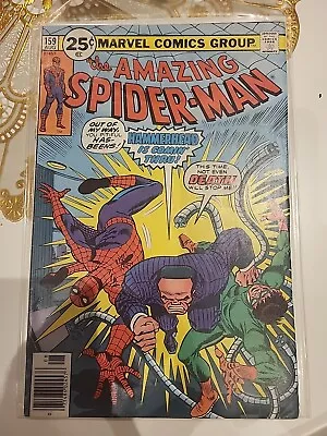 Buy Amazing Spider-Man #159 1976 VF+ Doc Octopus & Hamerhead  Newsstand  • 10£