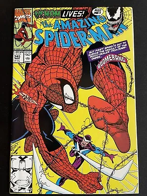 Buy The Amazing Spider-Man #345 Marvel Comics Copper Age 1st Print Combine Shipping • 11.98£