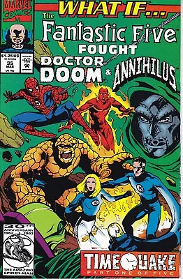 Buy WHAT IF... #35 Fantastic Four Fought Doctor Doom...? - Back Issue • 5.99£