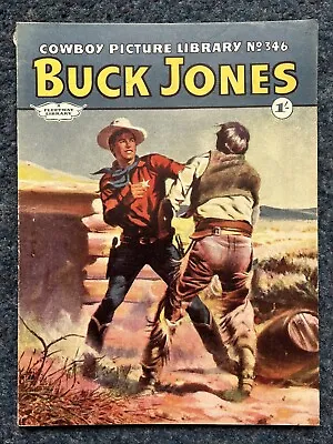 Buy Cowboy Picture Library Comic No. 346 Buck Jones • 8.99£