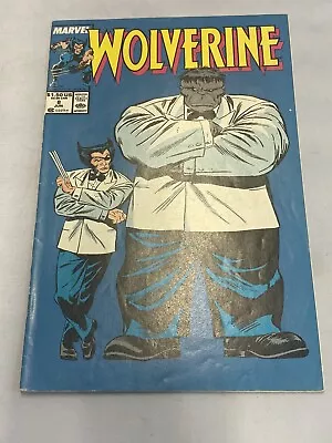 Buy Wolverine #8 First Series, Grey Hulk Cover  1989  VG+ • 39.82£
