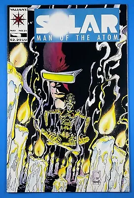 Buy SOLAR MAN OF THE ATOM #21 VALIANT COMICS 1993 Master Darque Joe Quesada Cover  • 1.43£