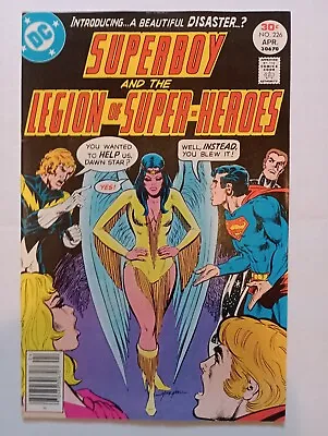 Buy Superboy And The Legion Of Superheroes #226 1977 DC. First App Dawn Star VF/Nm • 18.40£
