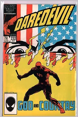 Buy DAREDEVIL #232 KEY 1st Appearance NUKE Miller Mazzuchelli (1988) Marvel • 20.10£