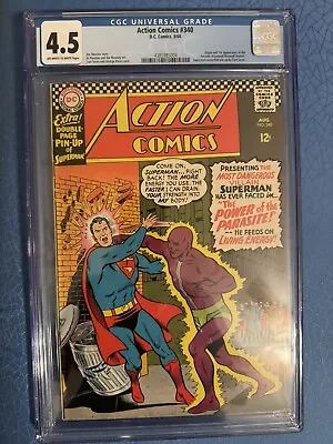 Buy Action Comics #340 (DC Comics August 1966) CGC 4.5 • 79.95£