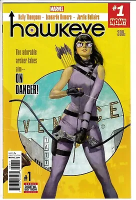 Buy HAWKEYE #1, 1ST KATE BISHOP SOLO TITLE, Marvel Comics (2017) • 8.95£