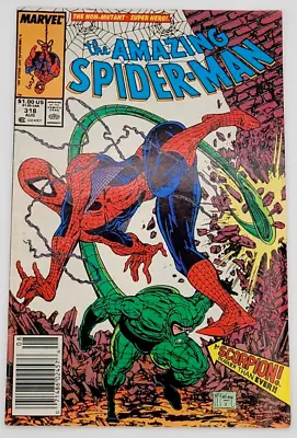 Buy Amazing Spider-man #318 (1989) / Vf+/ Mark Jeweler's Newsstand Mcfarlane • 160.75£