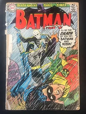 Buy Batman #180 DC Comic Book 1966 1st Appearance Lord Death-Man • 6.33£