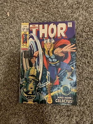 Buy Thor #160 Galactus Appearance Jack Kirby Artwork Stan Lee Marvel Comics VG 4.0 • 23.98£