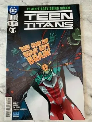 Buy Teen Titans 18 It Ain't Easy Being Green DC Comics 2018 1st Print Hot Series • 2.99£