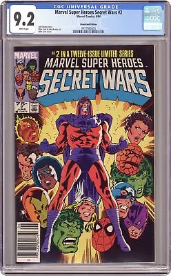 Buy Marvel Super Heroes Secret Wars #2N CGC 9.2 Newsstand 1984 3977583004 • 52.16£
