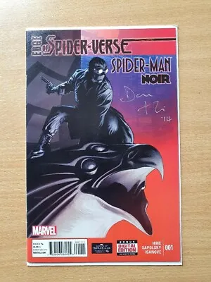 Buy Edge Of Spider-Verse #1, 1st App Spider-Man Noir, Key, Signed By David Hine • 40£
