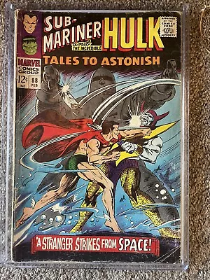 Buy Tales To Astonish 88 1st Hulk Smash Marvel 1967 4.0-5.0 Silver Age • 25.58£