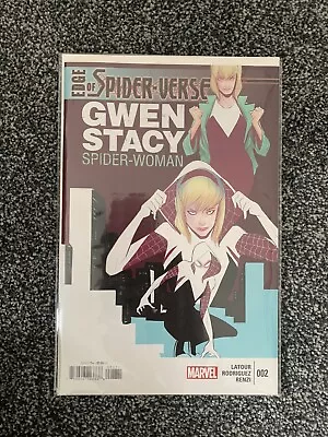 Buy Edge Of Spider-Verse #2 FACSIMILE EDITION 2022 Spider-Gwen • 3.99£