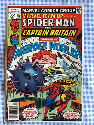 Buy Pizzazz Insert Marvel Team Up 66. Spider-Man & Captain Britain. Arcade App • 21.99£