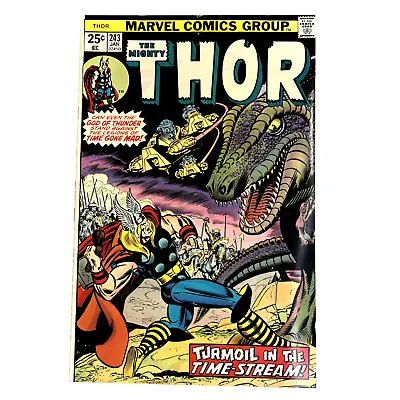 Buy THE MIGHTY THOR #243 (1976) Mid-High Grade Bronze Age Marvel Comics • 13.98£