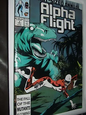 Buy Alpha Flight Annual Vol 1 # 2 1987   Marvel Comic  • 3.49£