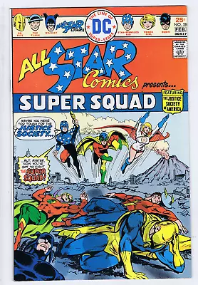 Buy All Star Comics #58 DC 1976 Presents Super Squad 1st Appearance Of Power Girl ! • 118.59£